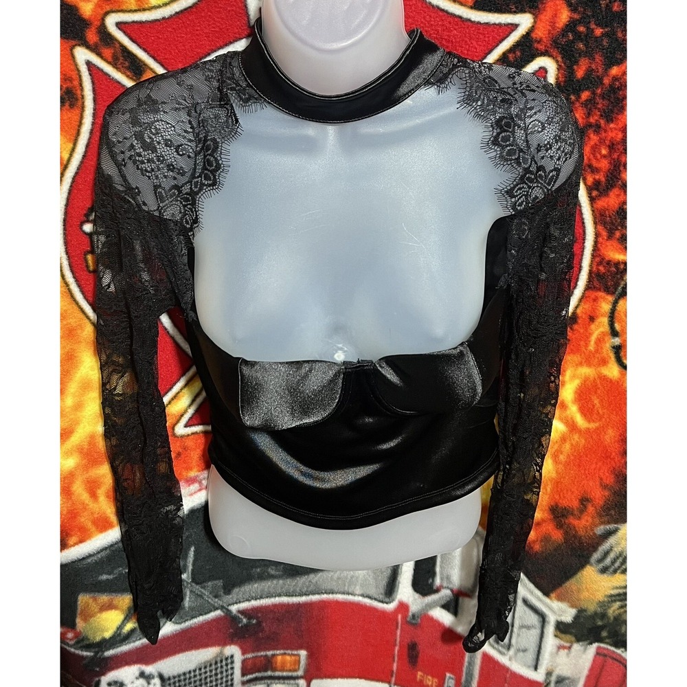 Fashion Nova  Being Courted Bustier Top Size Med
